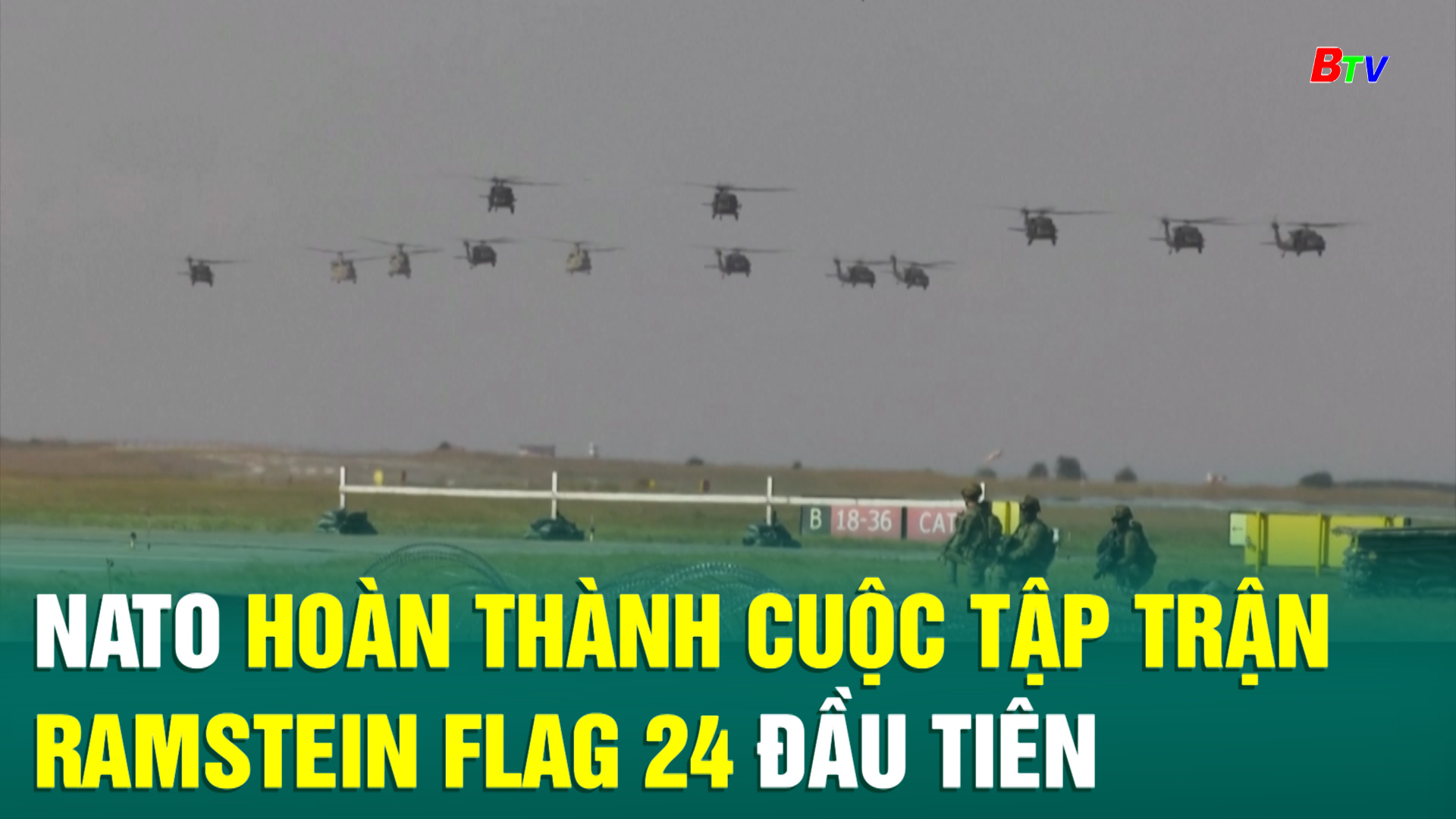 Nato hoàn thành cuộc tập trận Ramstein Flag 24 đầu tiên