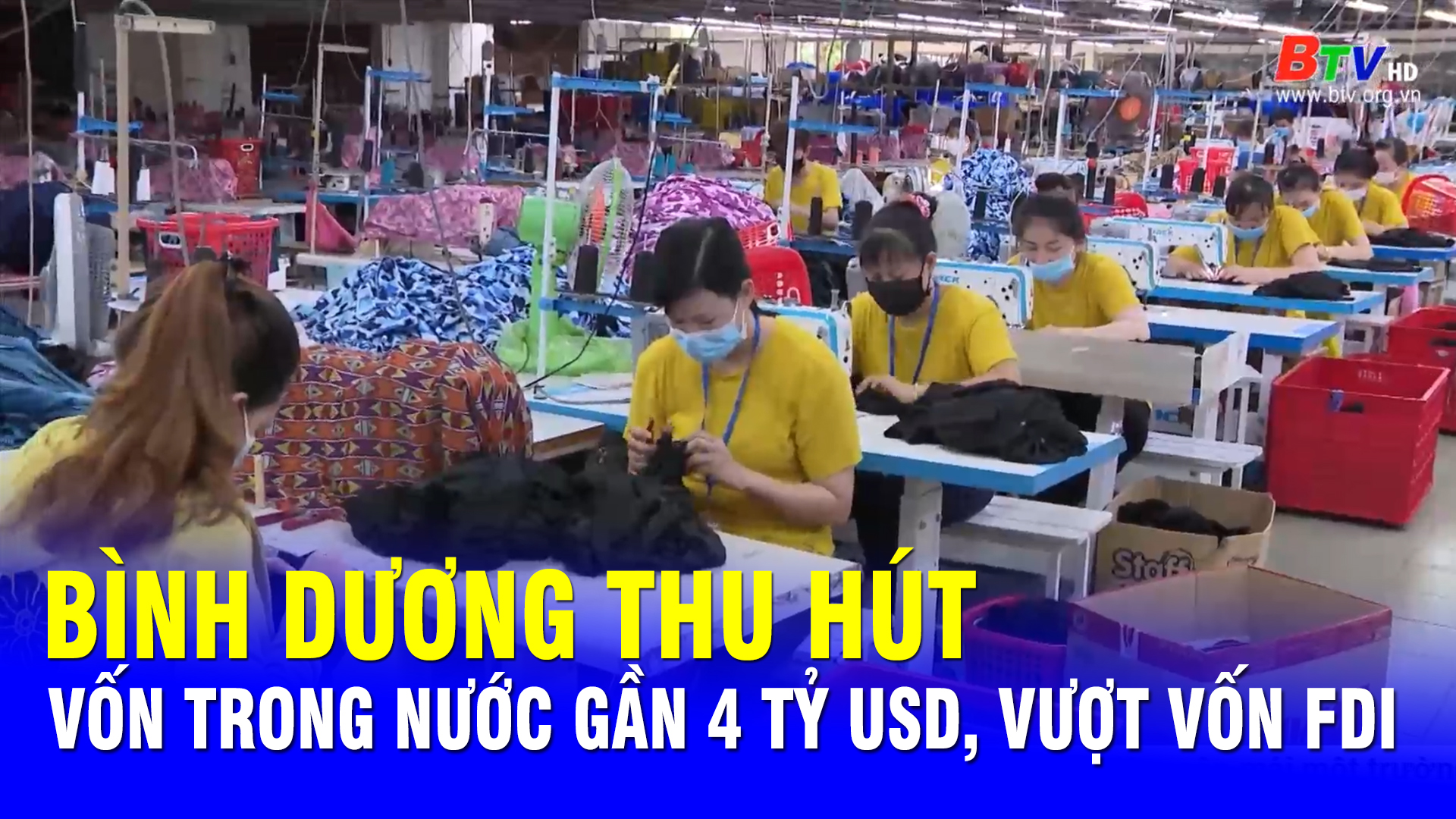 Bình Dương thu hút vốn trong nước gần 4 tỷ USD, vượt vốn FDI