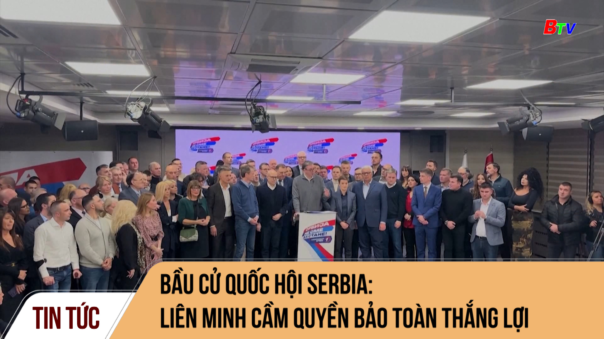Bầu cử Quốc hội Serbia: liên minh cầm quyền bảo toàn thắng lợi	