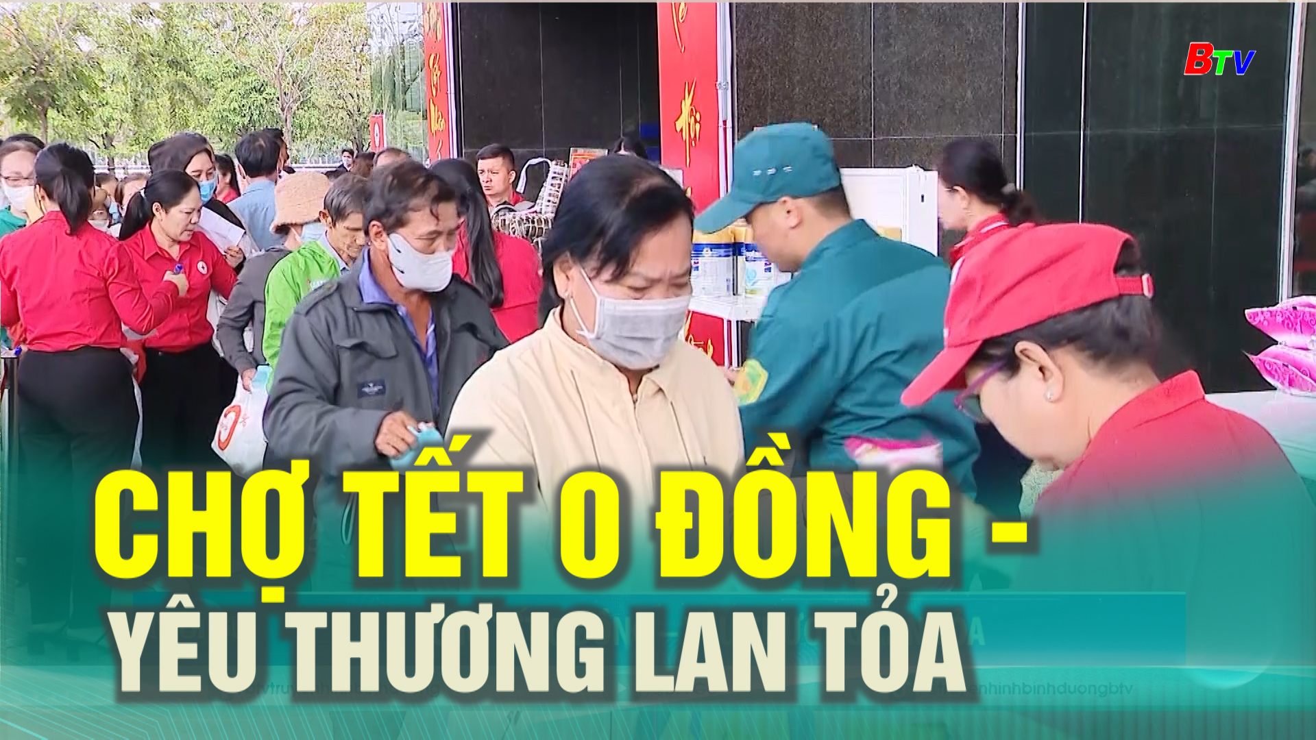 Chợ tết 0 đồng – Yêu thương lan tỏa