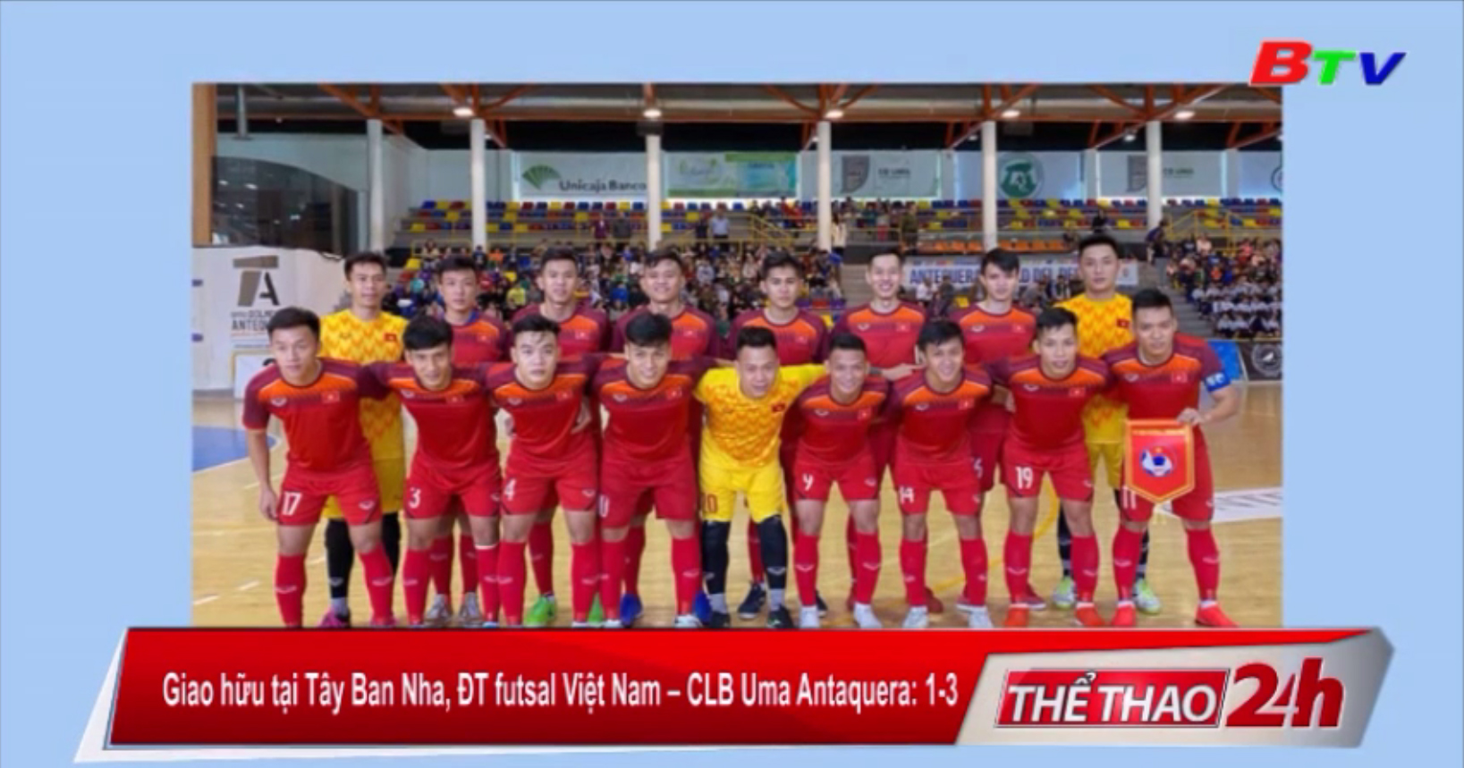 Giao hữu tại Tây Ban Nha, ĐT Futsal Việt Nam thua CLB Uma Antaquera 1-3
