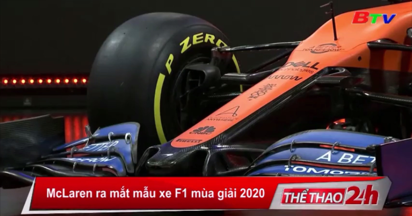 McLaren ra mắt mẫu xe F1 mùa giải 2020