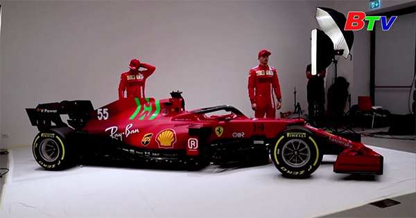 Ferrari giới thiệu mẫu xe mới cho mùa giải 2021
