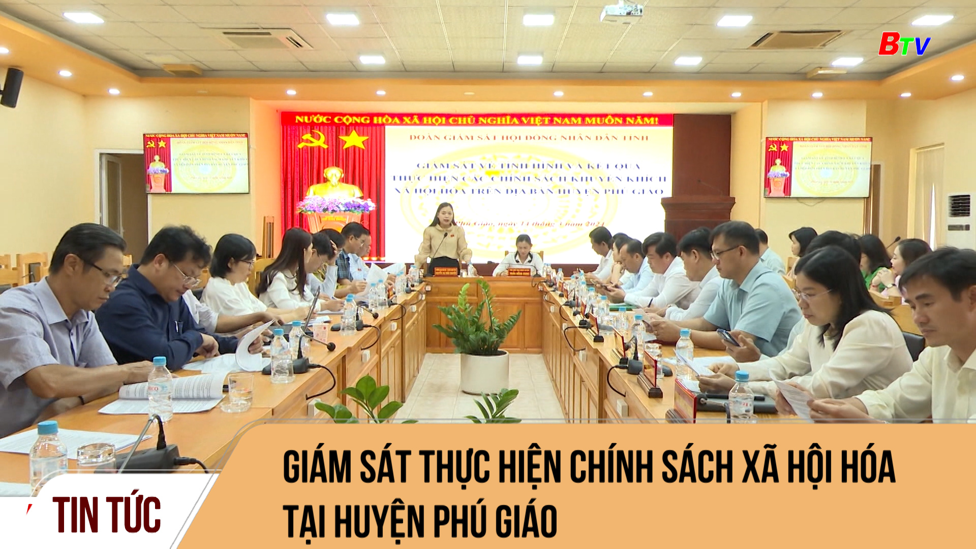 Giám sát thực hiện chính sách xã hội hóa tại huyện Phú Giáo	