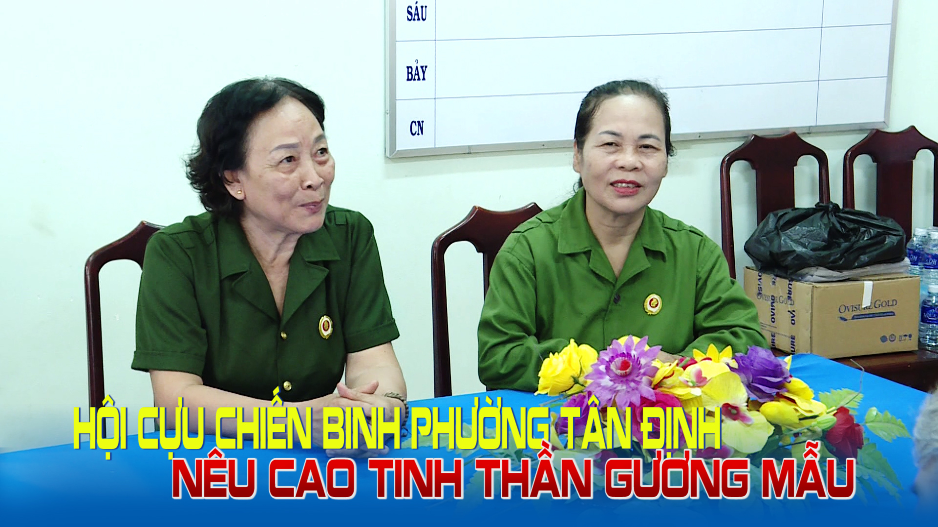 Hội Cựu chiến binh phường Tân Định nêu cao tinh thần gương mẫu