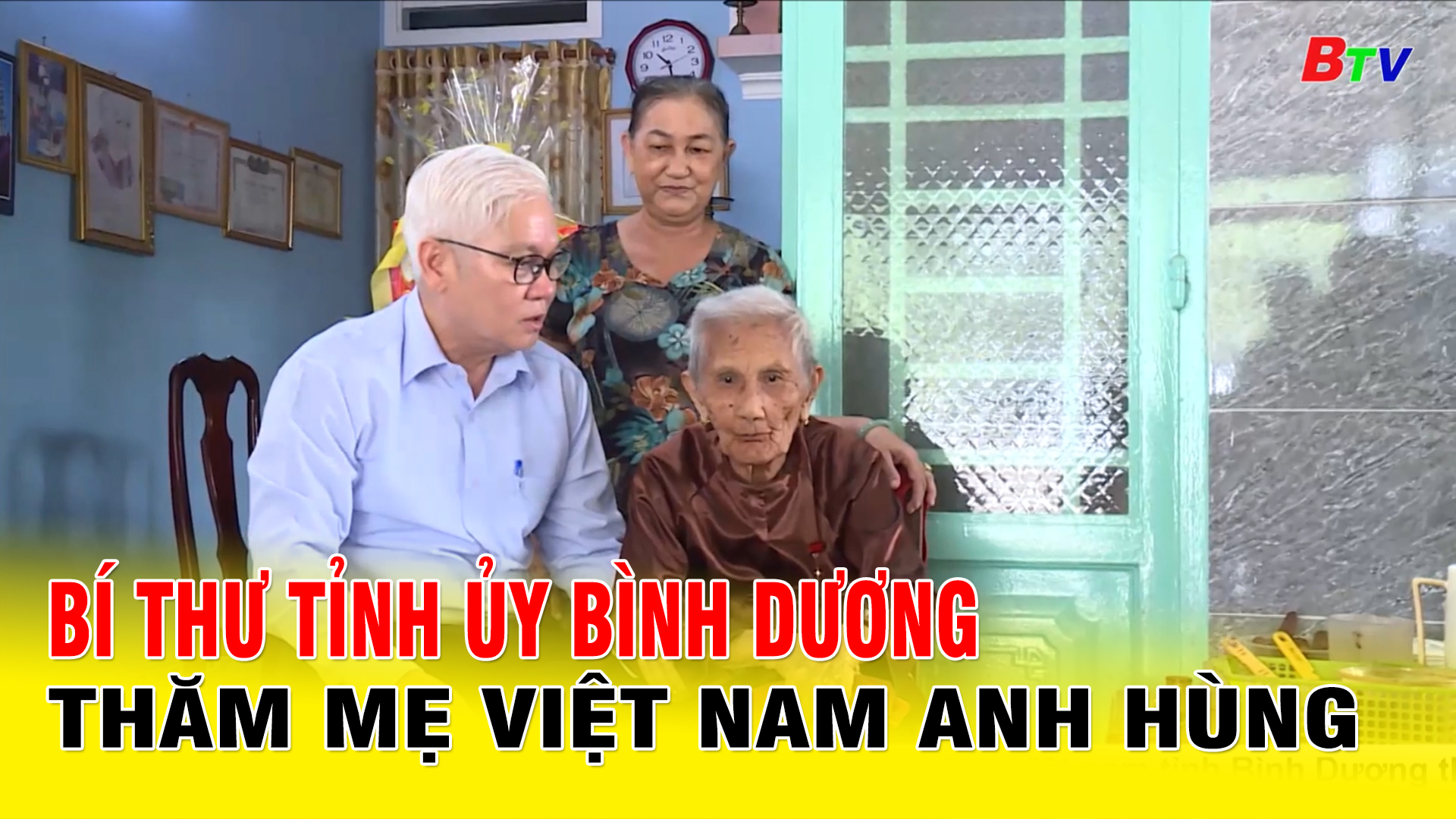 Bí thư Tỉnh ủy Bình Dương thăm Mẹ Việt Nam anh hùng