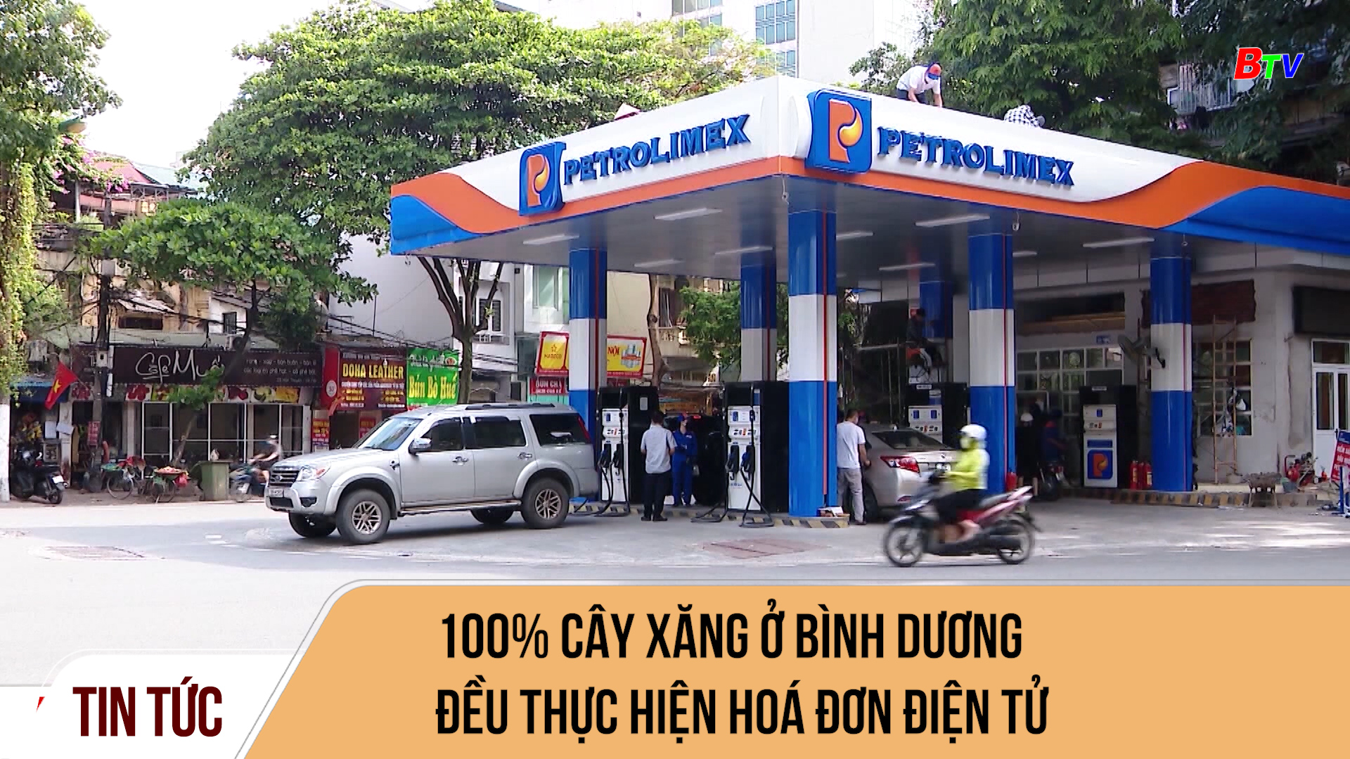 100% cây xăng ở Bình Dương đều thực hiện hoá đơn điện tử	