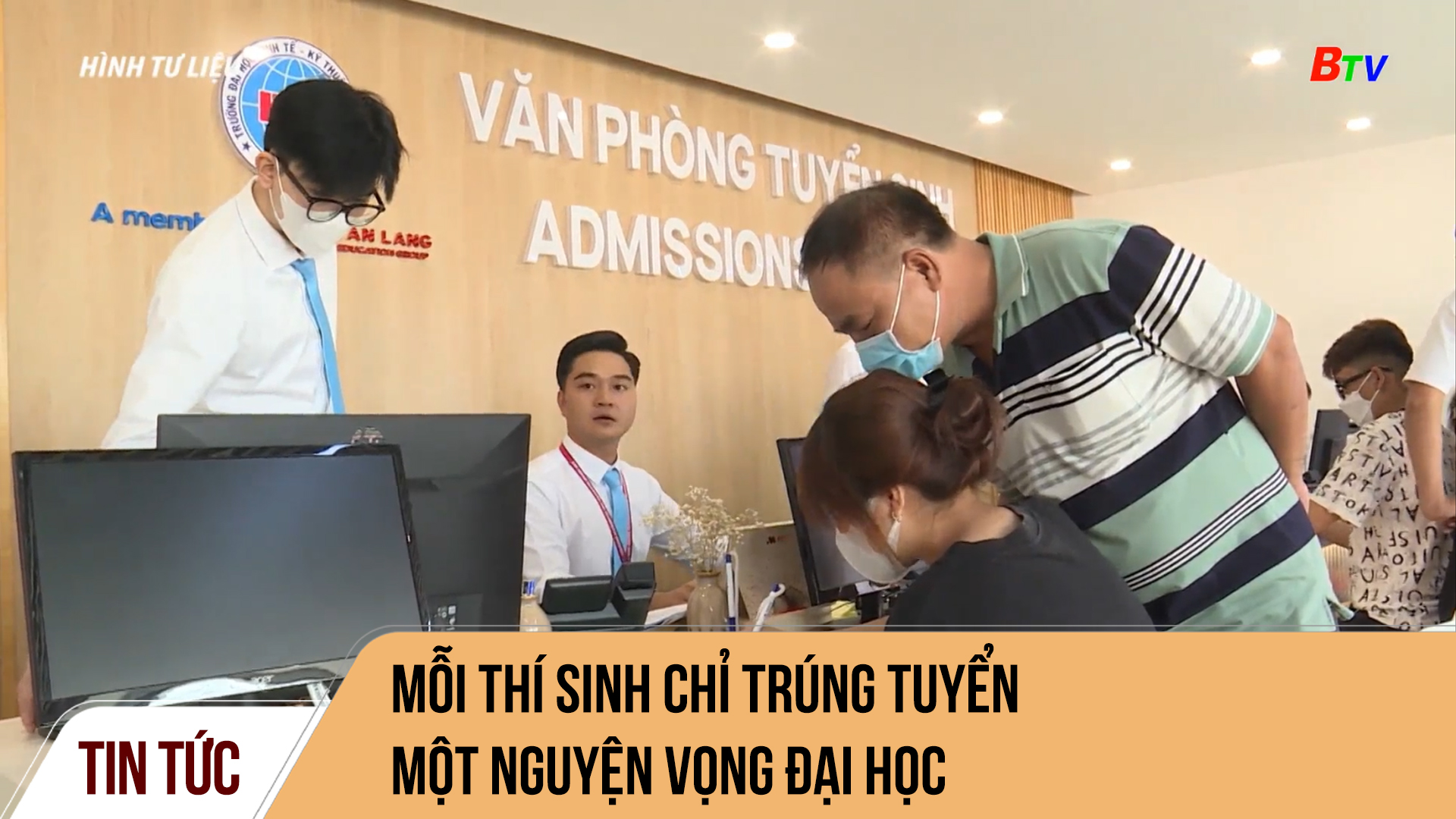 Mỗi thí sinh chỉ trúng tuyển một nguyện vọng đại học