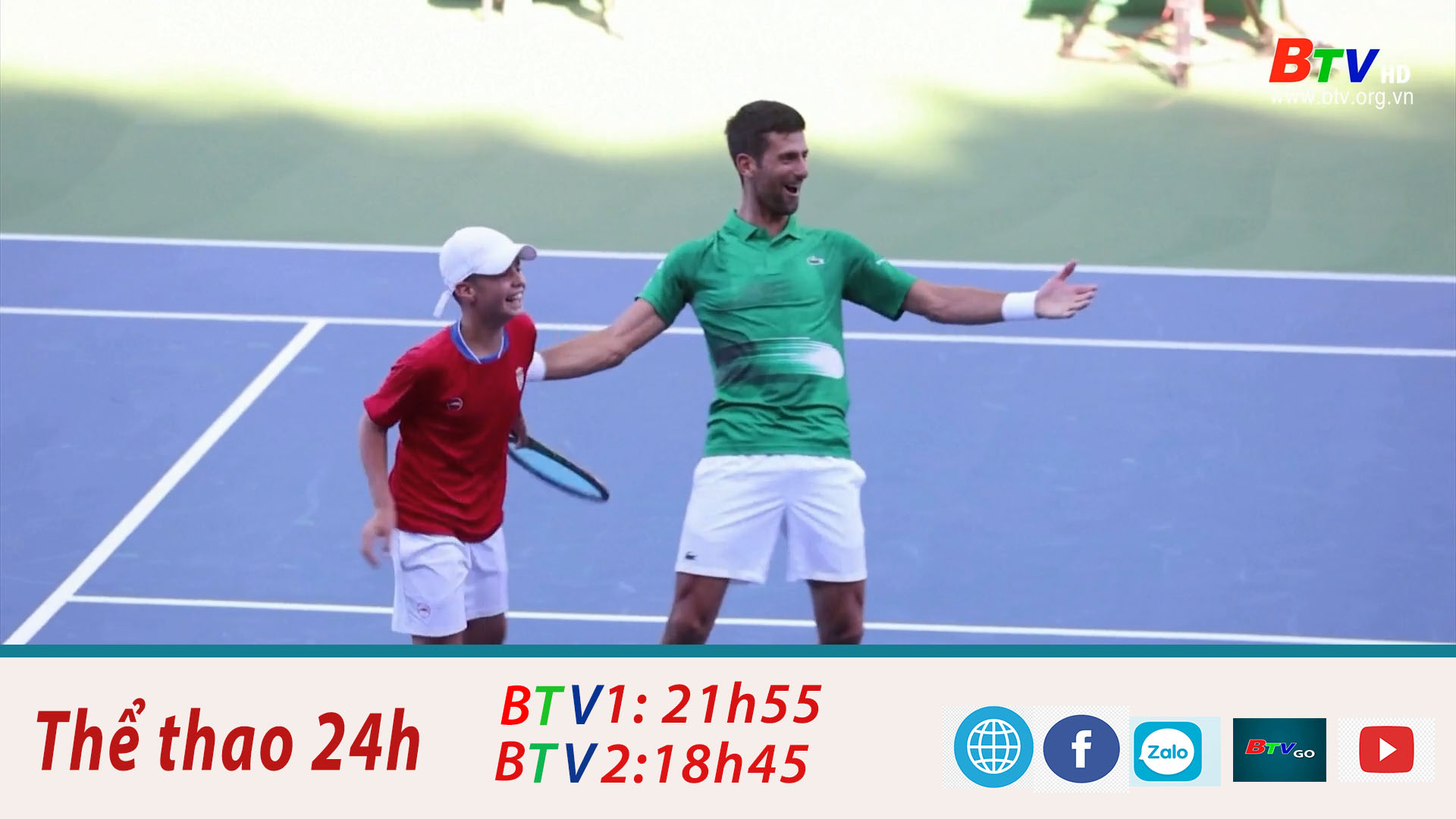 Novak Djokovic tham dự khánh thành sân quần vợt ở Bosnia – Herzigovina