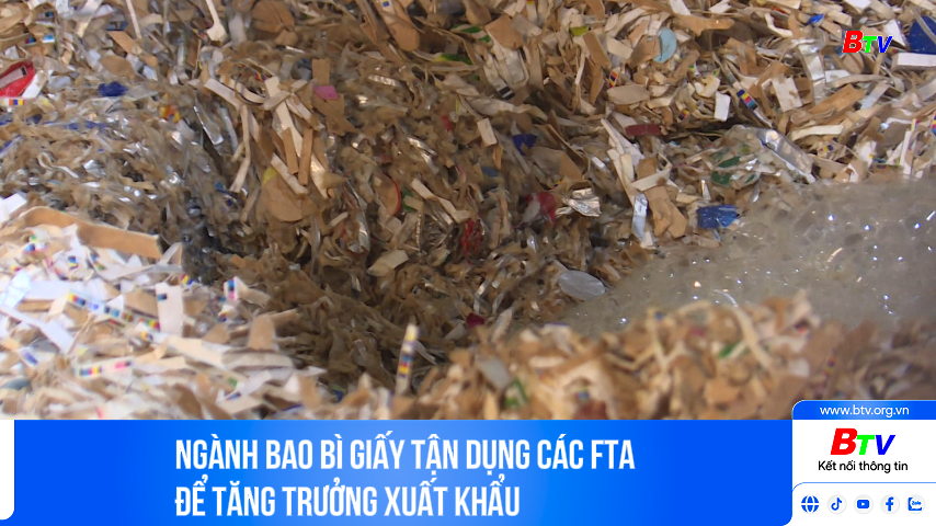 Ngành bao bì giấy tận dụng các FTA để tăng trưởng xuất khẩu