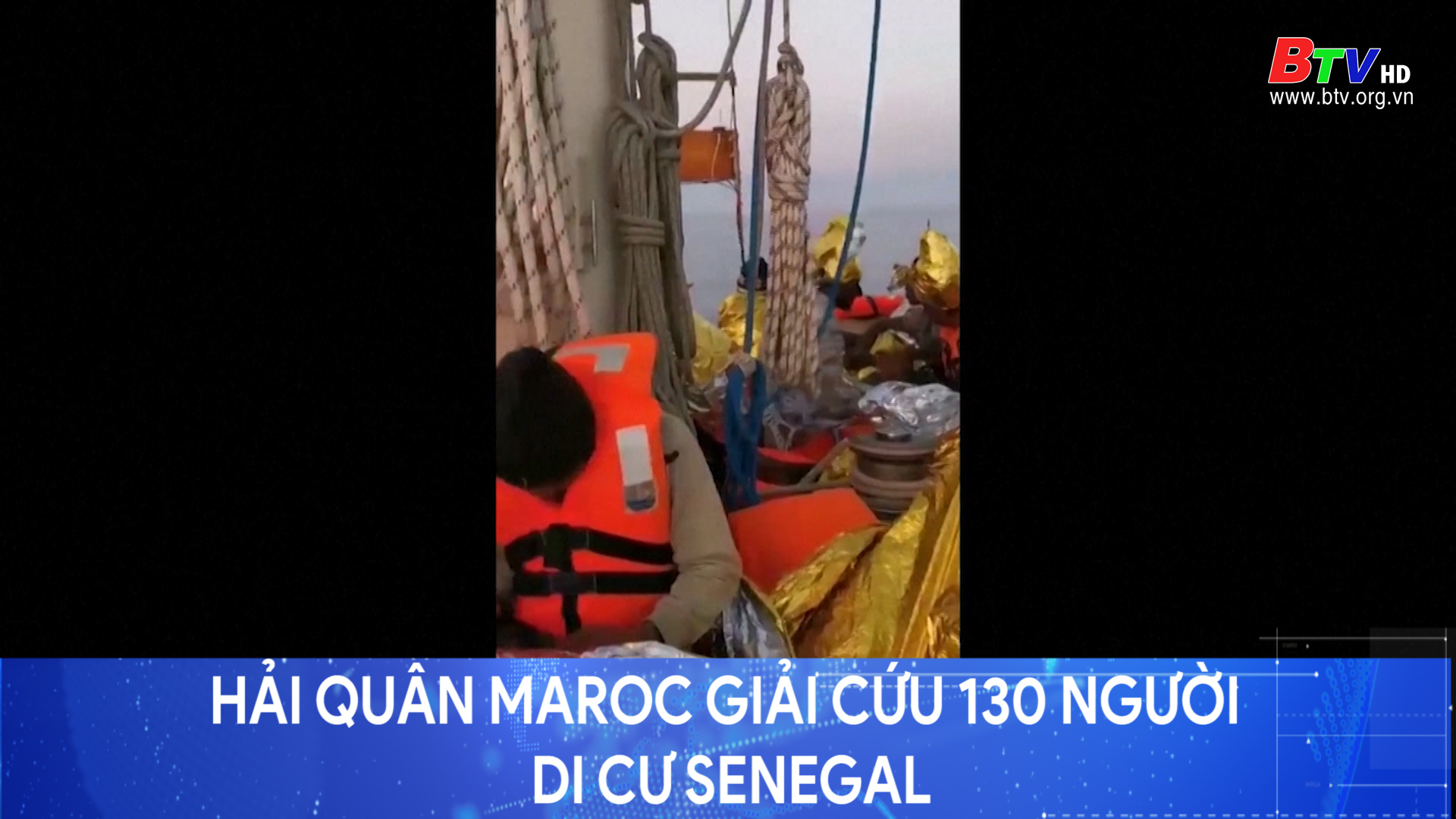 Hải quân Maroc giải cứu 130 người di cư Senegal	