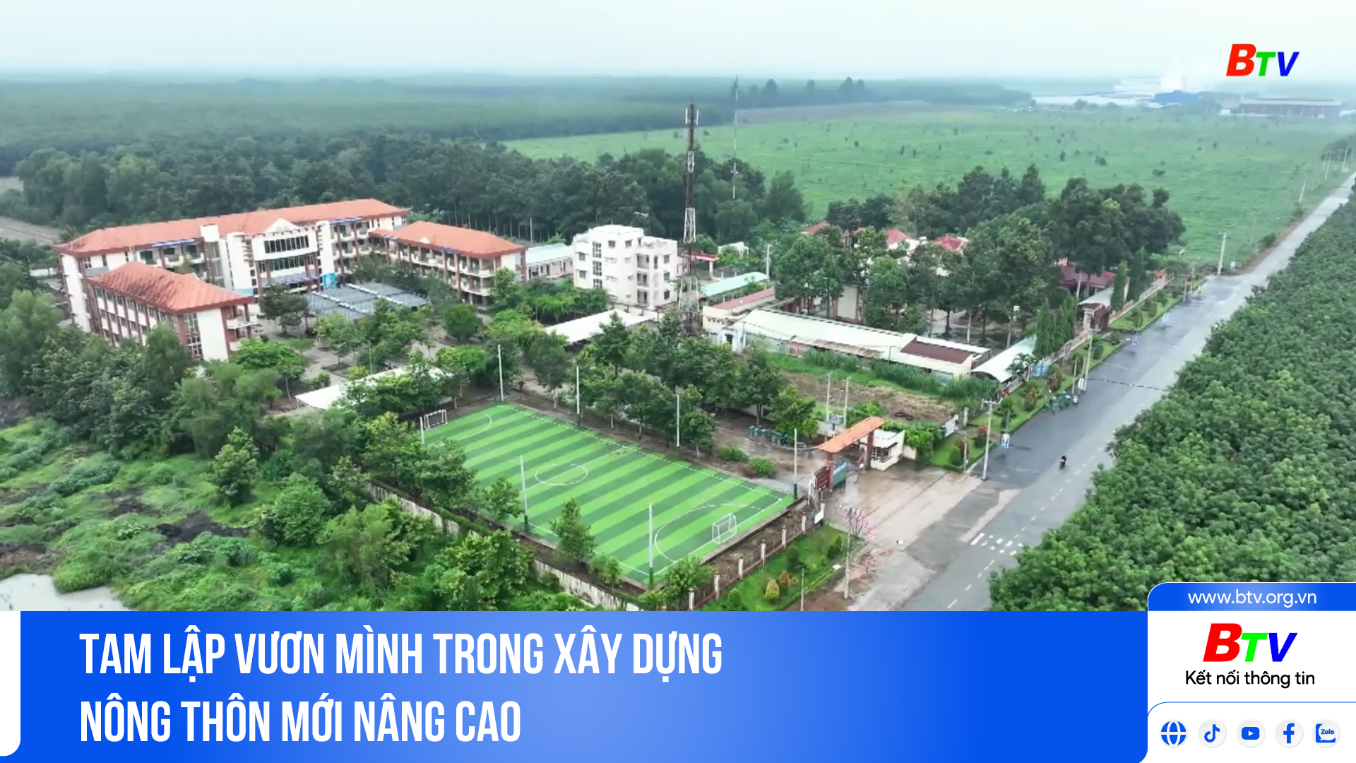 Tam Lập vươn mình trong xây dựng nông thôn mới nâng cao