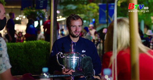 Daniil Medvedev vượt qua áp lực tâm lý ở chung kết Giải Quần vợt Mỹ mở rộng 2021