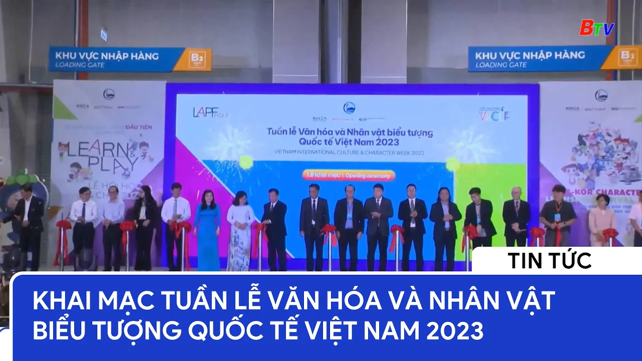 Khai mạc Tuần lễ Văn hóa và Nhân vật biểu tượng Quốc tế Việt Nam 2023 
