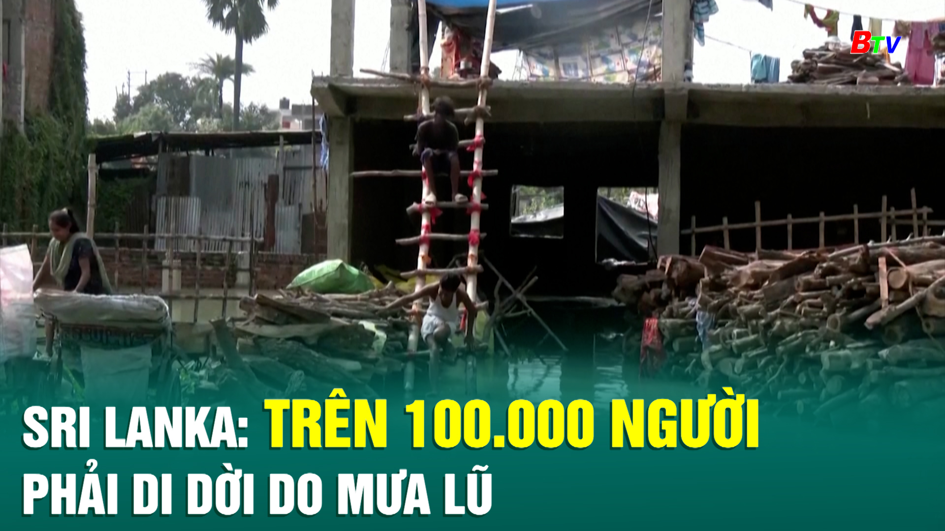 Sri Lanka: trên 100.000 người phải di dời do mưa lũ