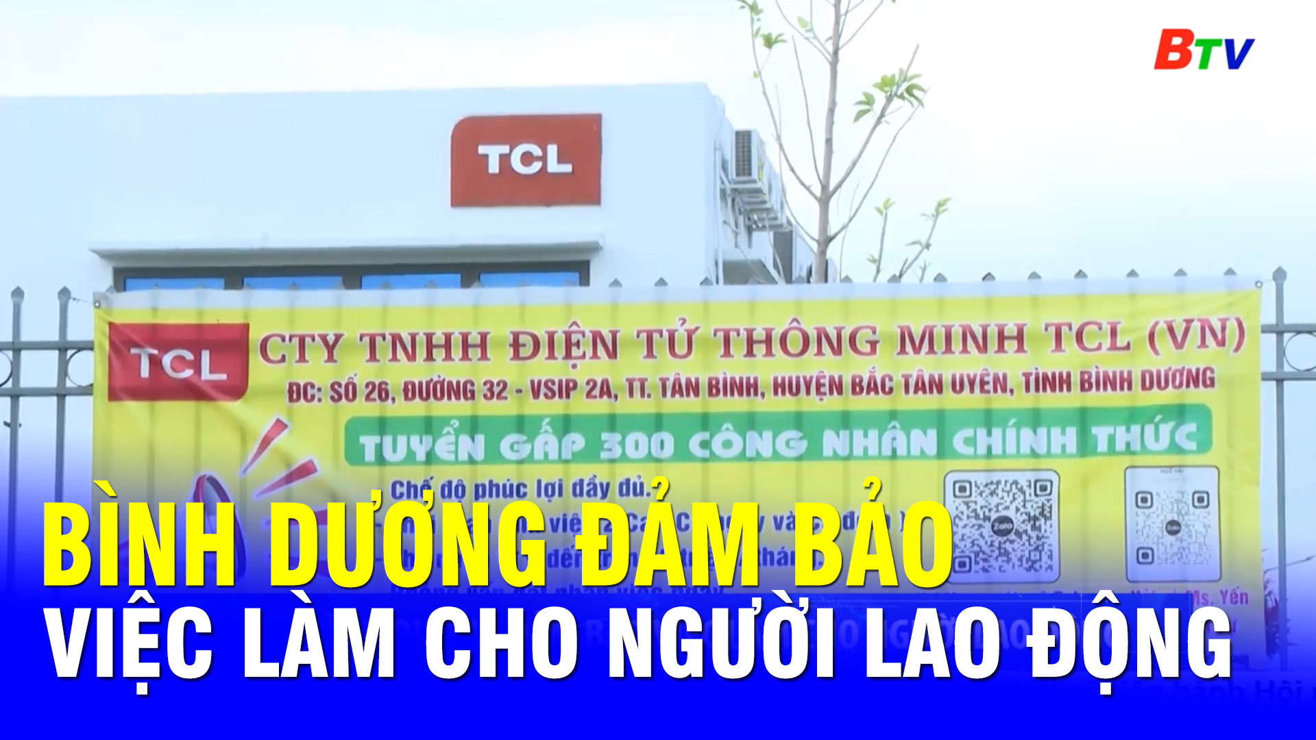 Bình Dương đảm bảo việc làm cho người lao động