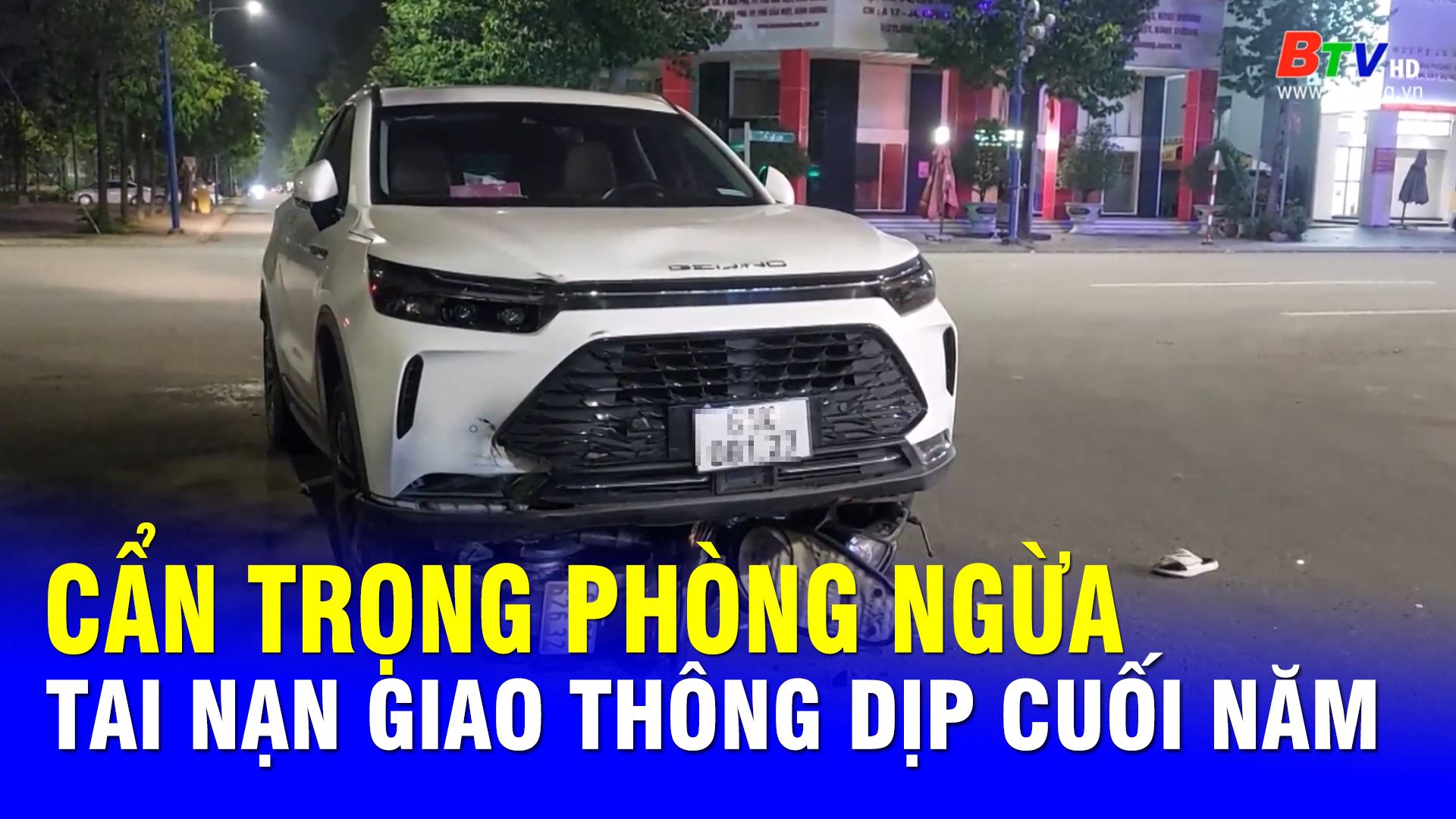 Cẩn trọng phòng ngừa tai nạn giao thông dịp cuối năm