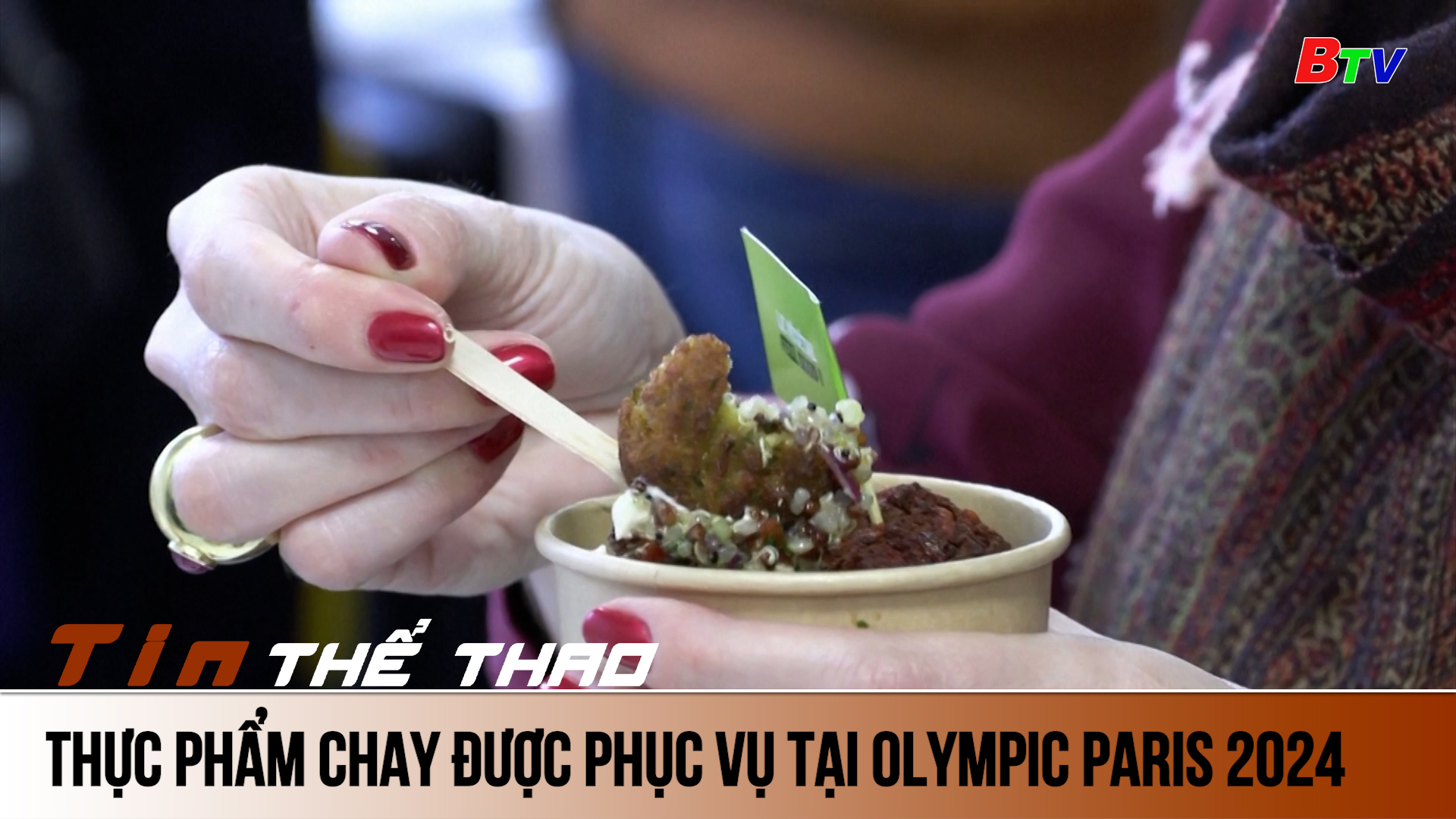 Thực phẩm chay được phục vụ tại Olympic Paris 2024 | Tin Thể thao 24h	