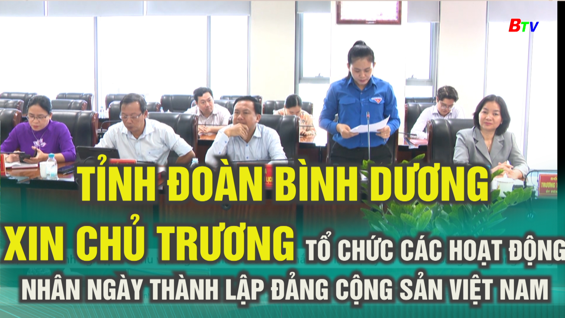 Tỉnh đoàn Bình Dương xin chủ trương tổ chức các hoạt động nhân Ngày thành lập Đảng Cộng Sản Việt Nam