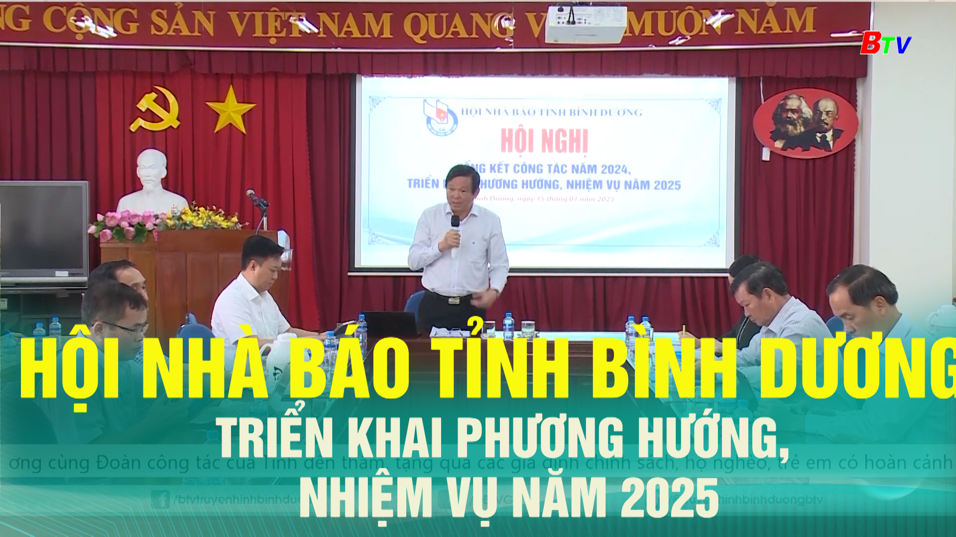 Hội nhà báo tỉnh Bình Dương triển khai phương hướng, nhiệm vụ năm 2025