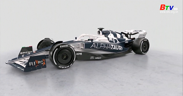 Đội đua F1 Alphatauri ra mắt mẫu xe mới