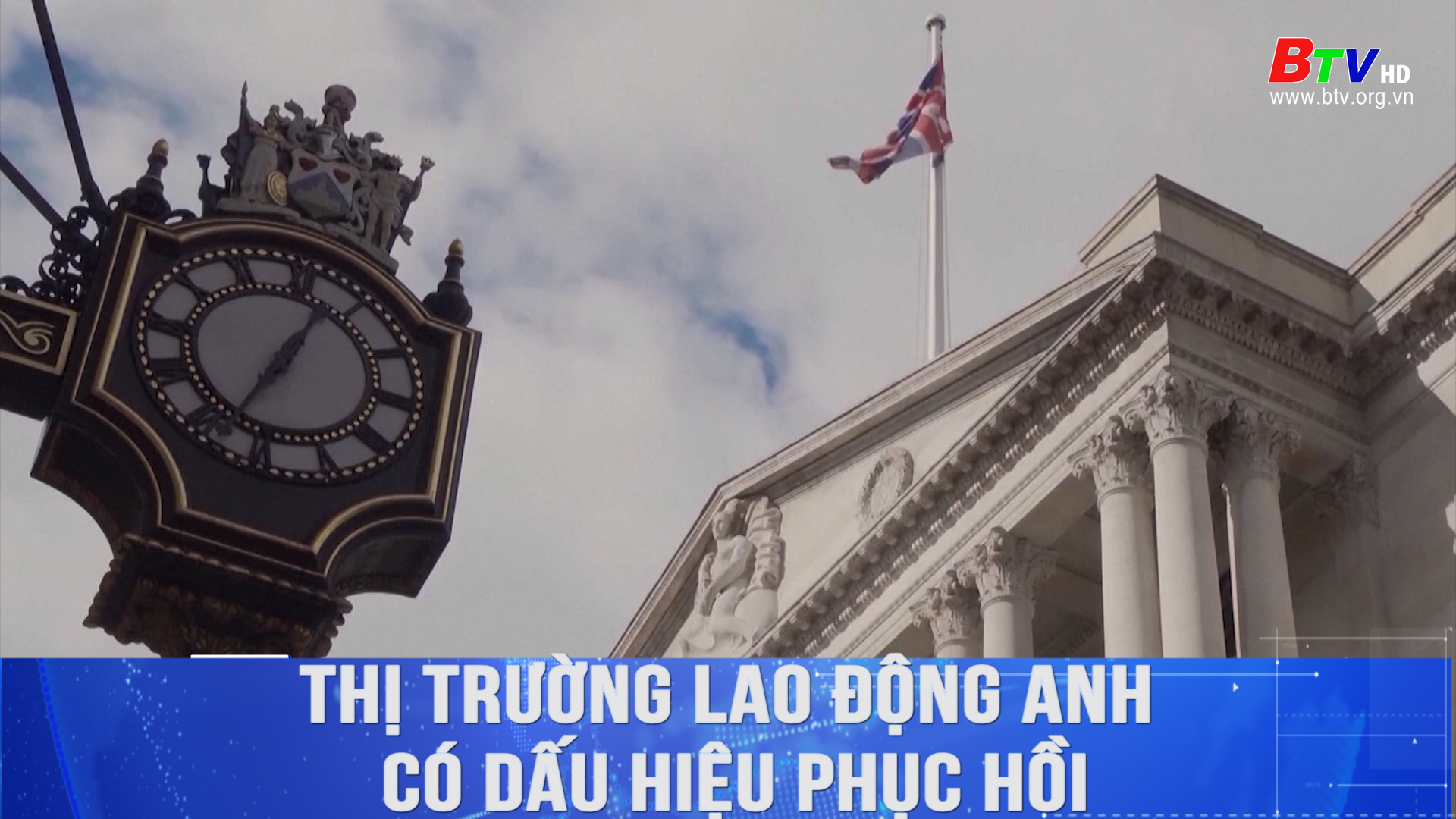 Thị trường lao động Anh có dấu hiệu phục hồi