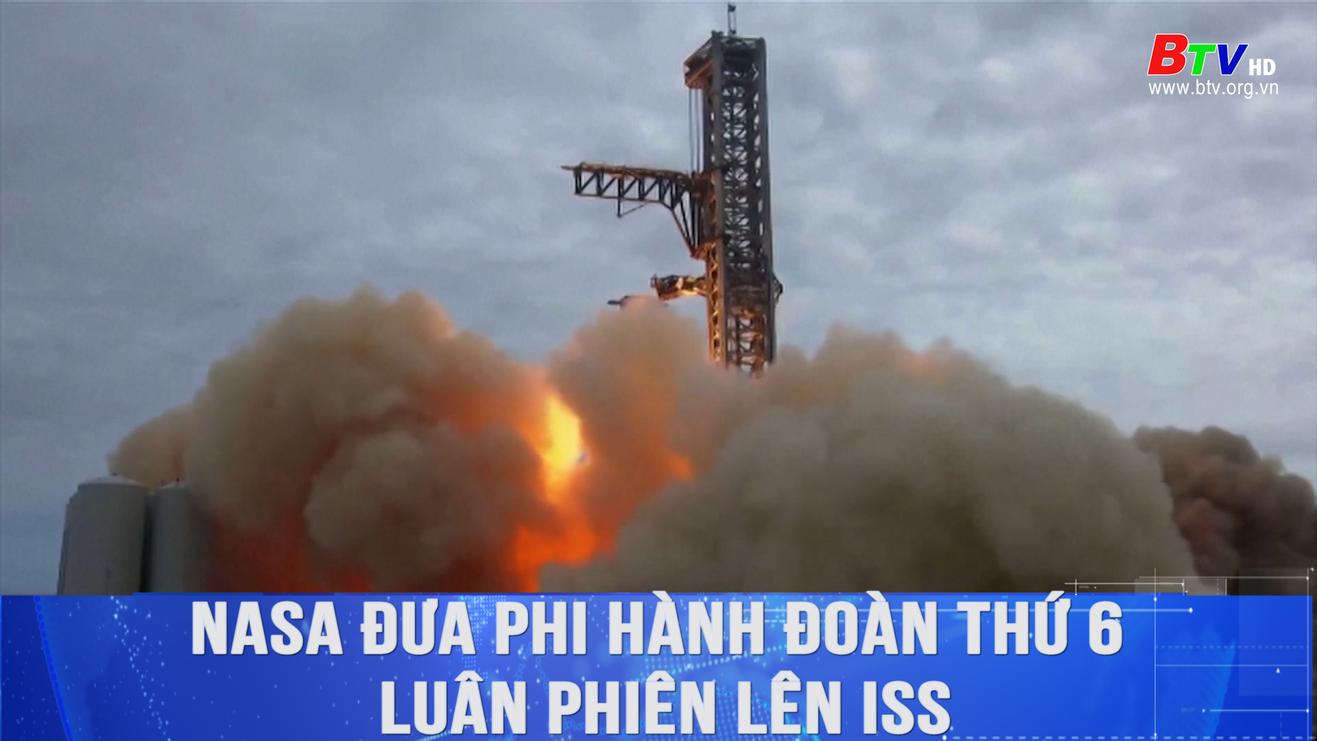 Nasa đưa phi hành đoàn thứ 6 luân phiên lên ISS