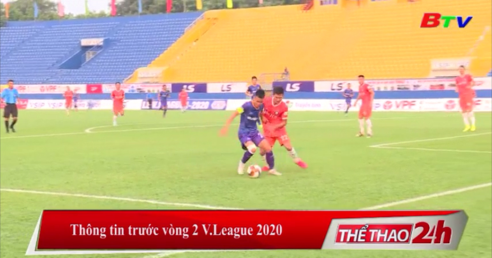 Thông tin trước vòng 2 V-League 2020