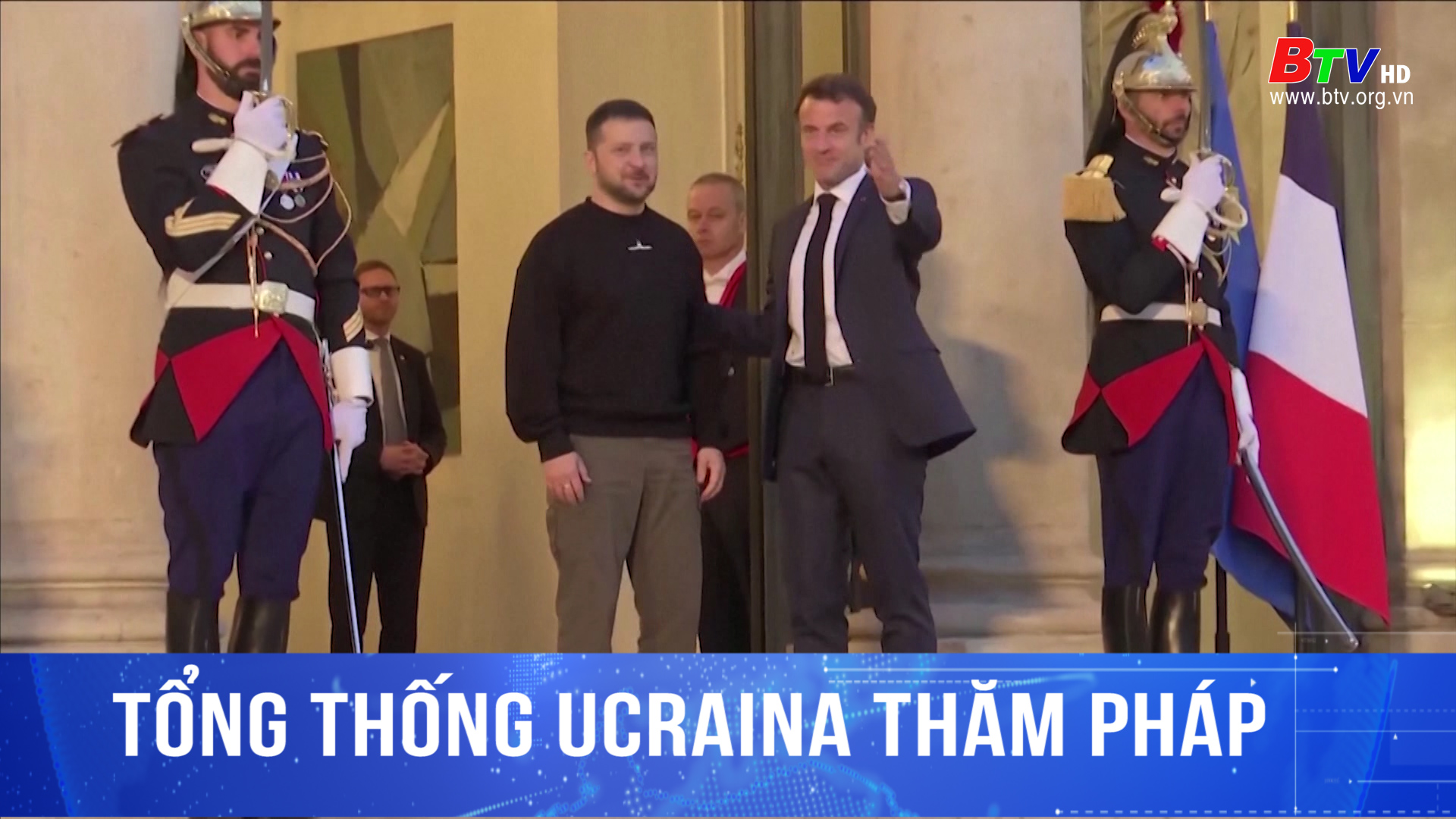 Tổng thống Ucraina thăm Pháp