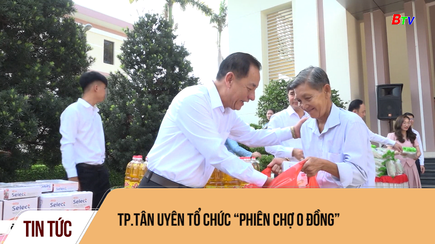 TP.Tân Uyên tổ chức “phiên chợ 0 đồng”