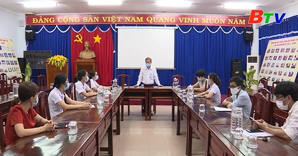 Phú Giáo hỗ trợ nhân lực cho Tân Uyên chống COVID-19