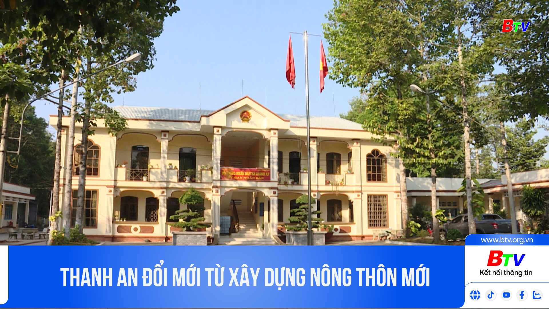 Thanh An đổi mới từ xây dựng nông thôn mới