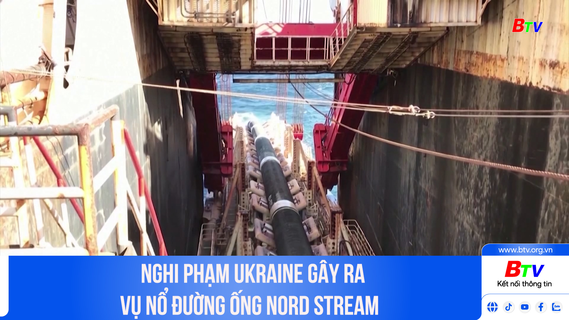 Nghi phạm Ukraine gây ra vụ nổ đường ống Nord Stream