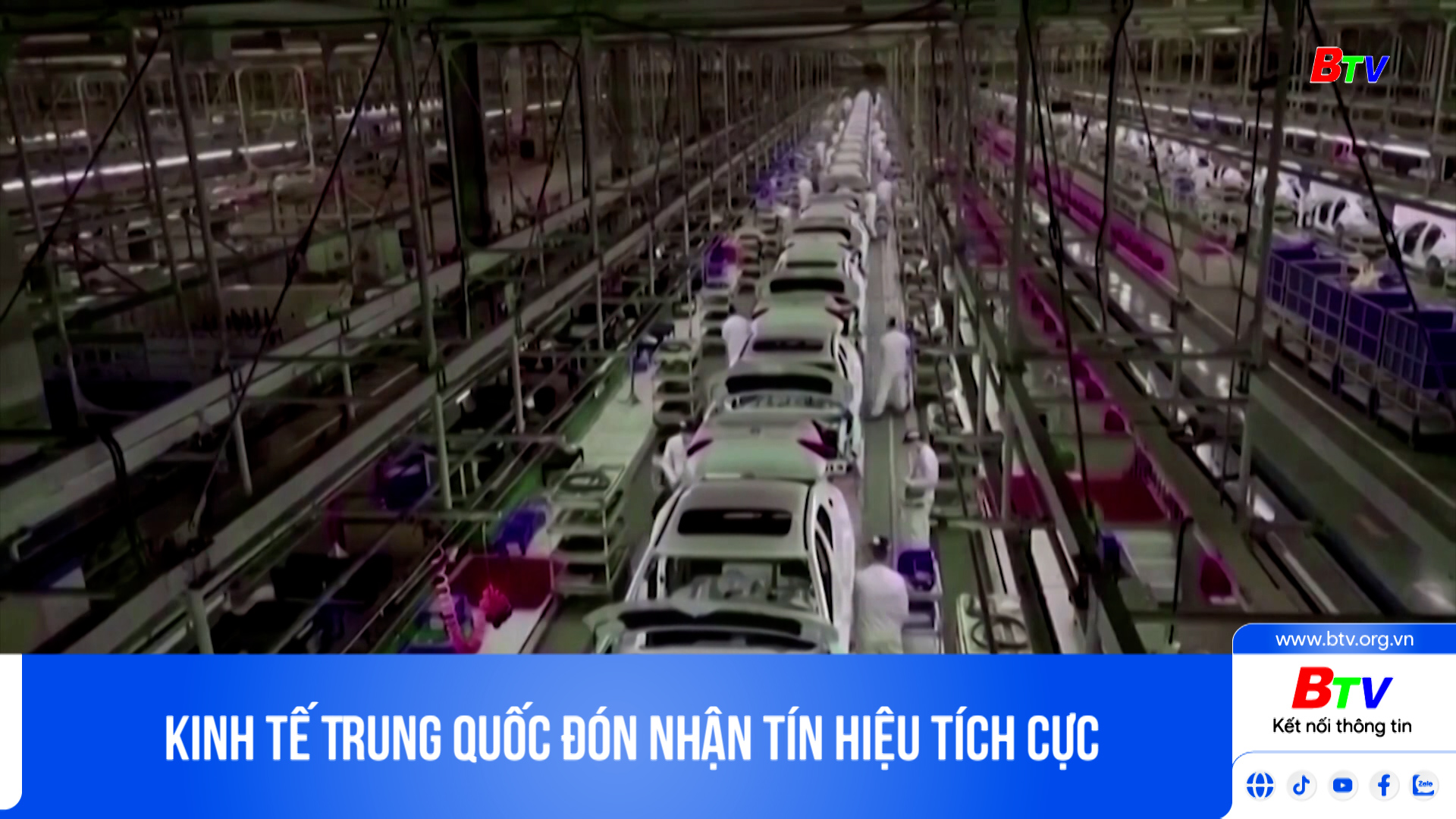 Kinh tế Trung Quốc đón nhận tín hiệu tích cực