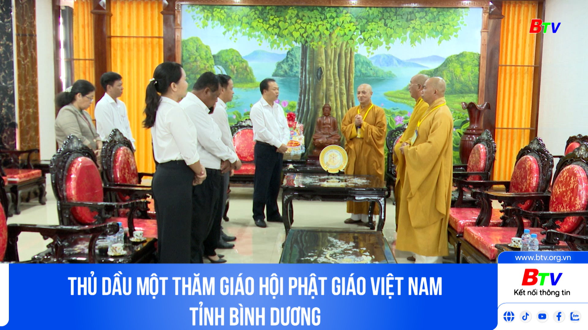 	Thủ Dầu Một thăm giáo hội Phật giáo Việt Nam tỉnh Bình Dương