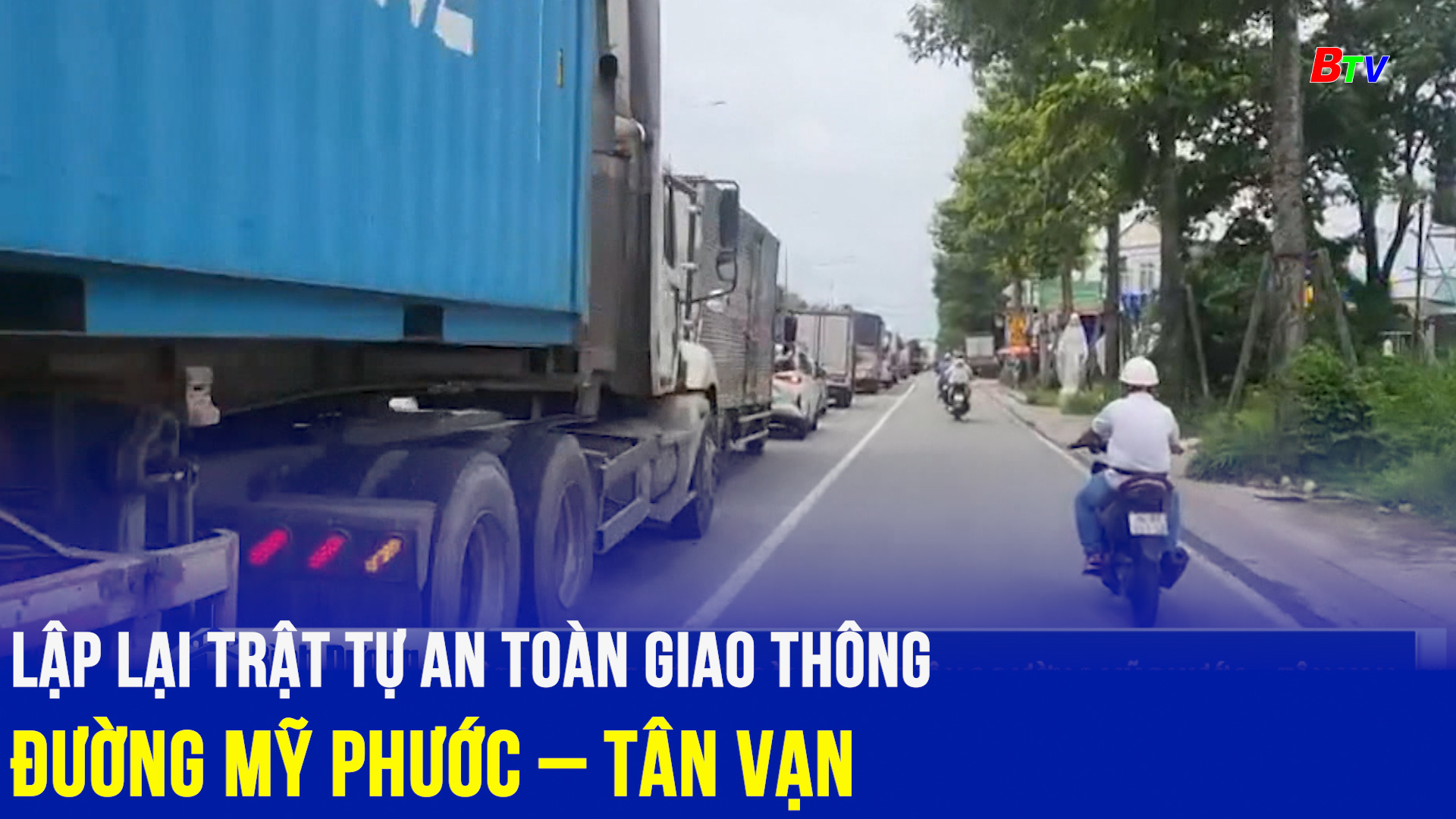 Lập lại trật tự an toàn giao thông đường Mỹ Phước – Tân Vạn