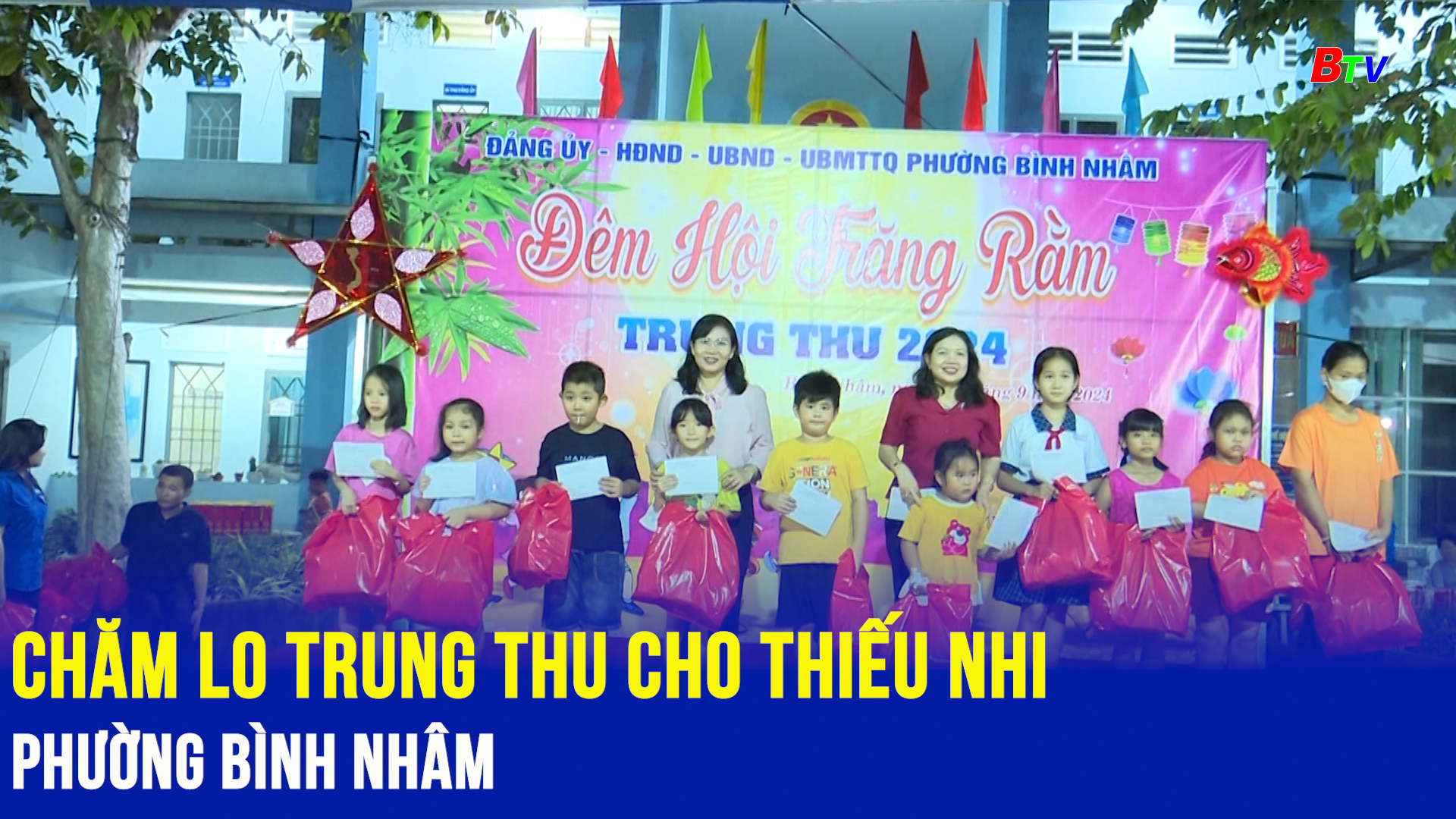 Chăm lo Trung thu cho thiếu nhi phường Bình Nhâm