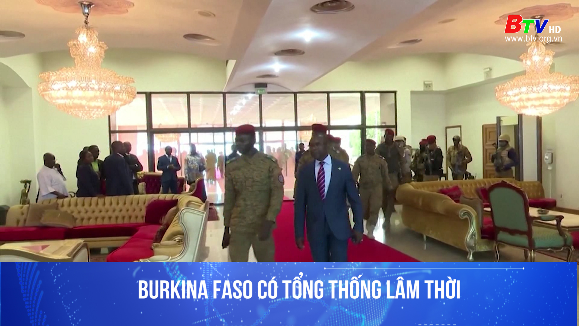 Burkina Faso có Tổng thống lâm thời