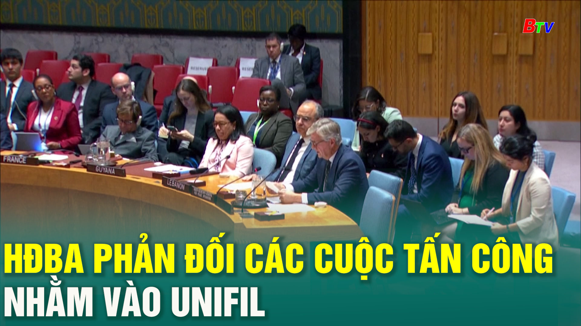 HĐBA phản đối các cuộc tấn công nhằm vào Unifil