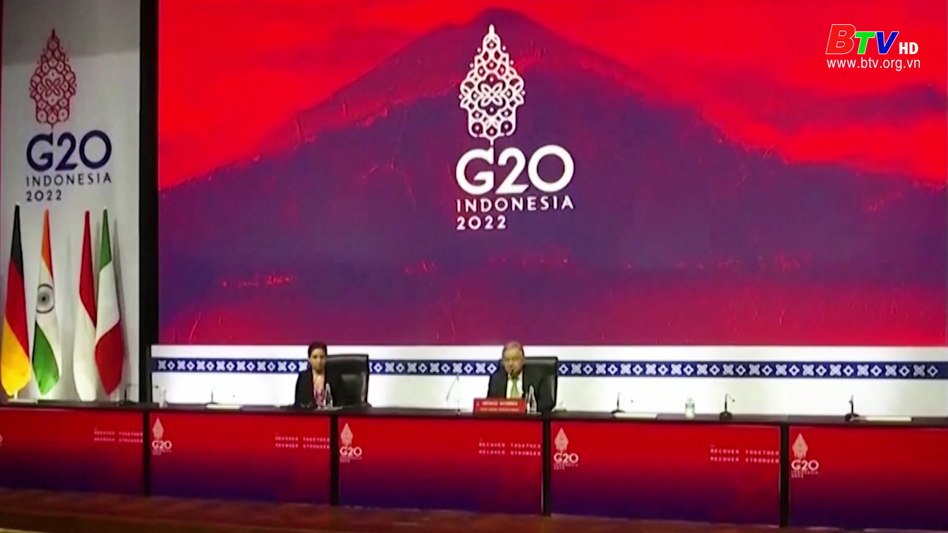 TTK THQ kêu gọi G20 hợp tác trong vấn đề khí hậu