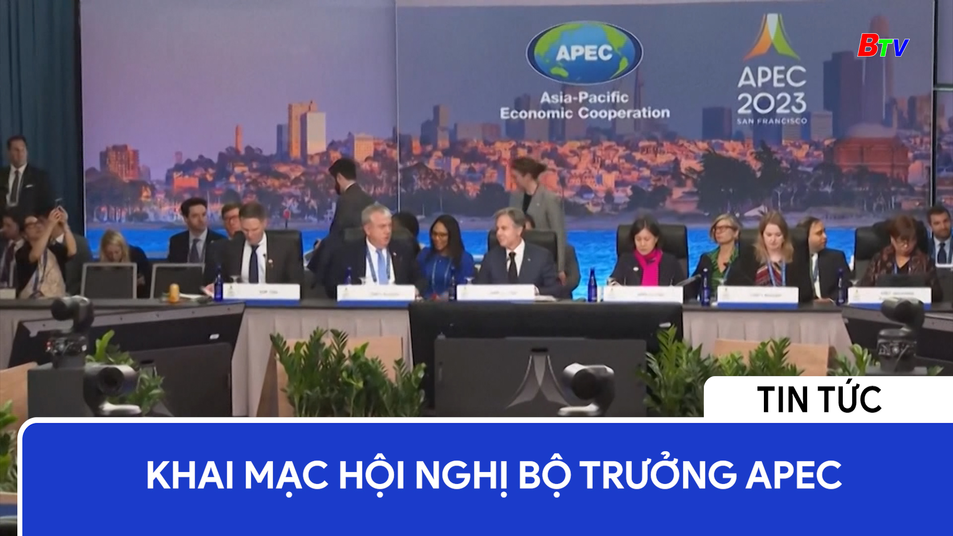 Khai mạc hội nghị bộ trưởng Apec	