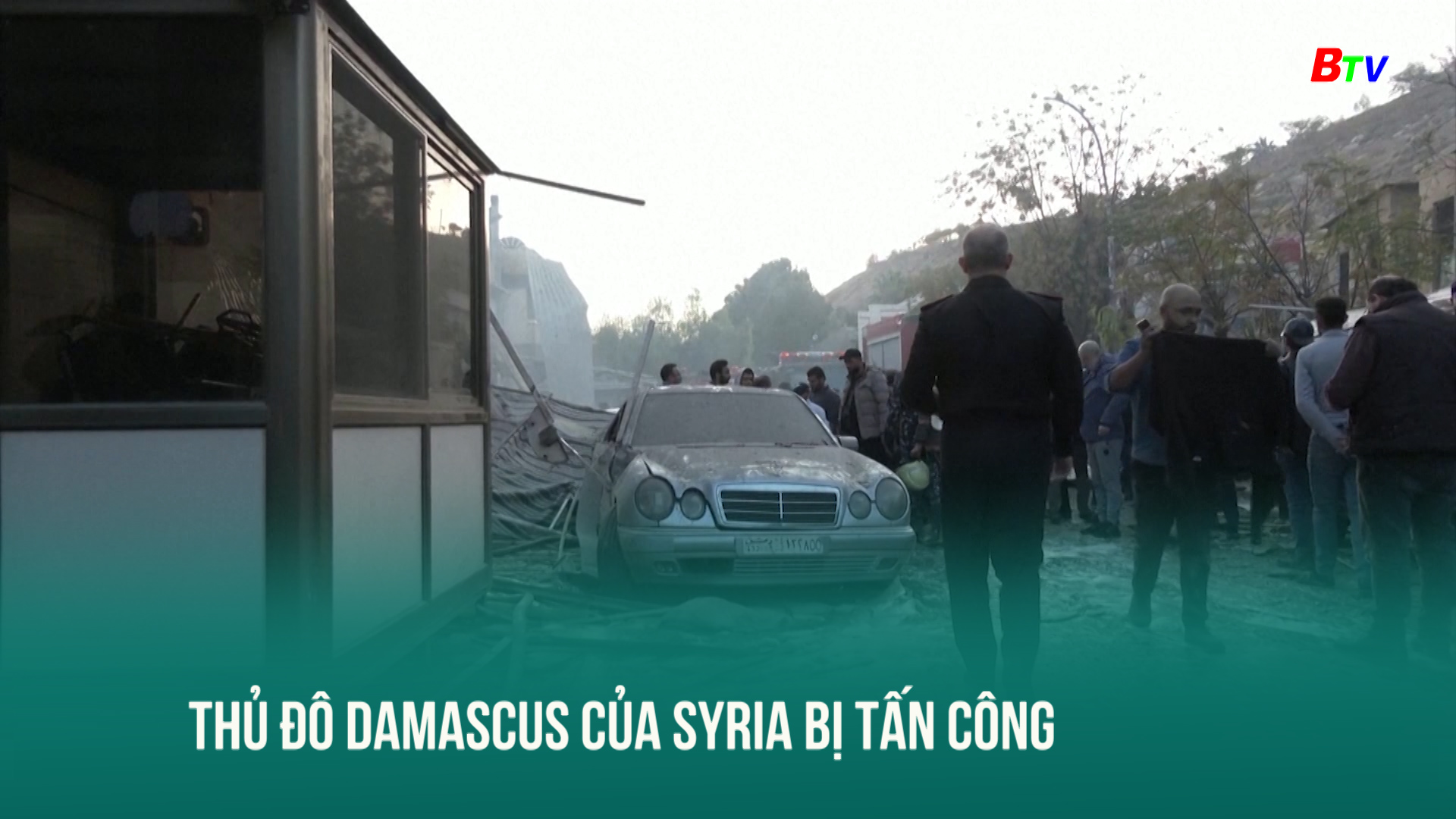 Thủ đô Damascus của Syria bị tấn công