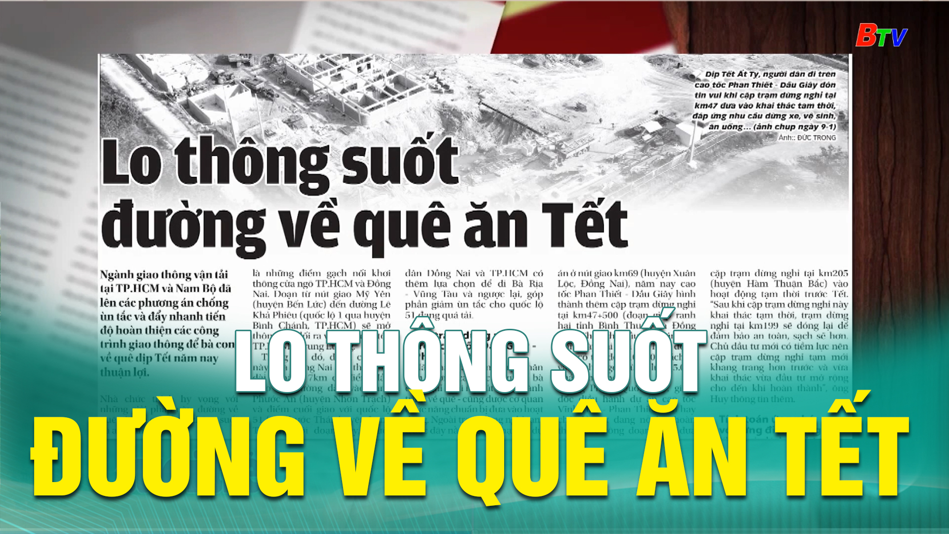 Lo thông suốt đường về quê ăn Tết