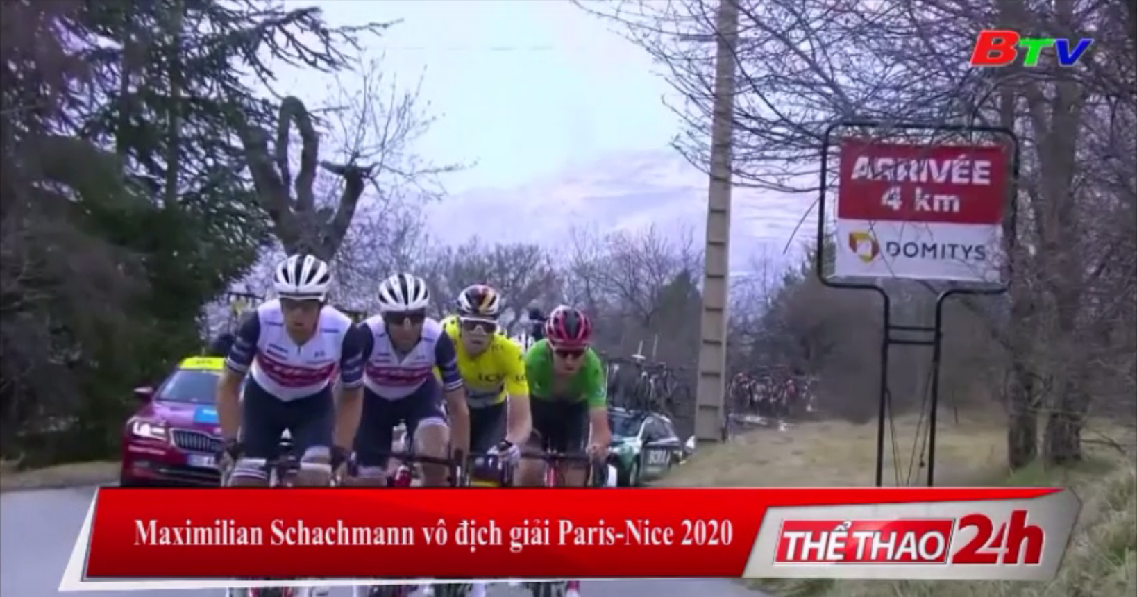 Maximilian Schachmann vô địch Giải xe đạp Paris-Nice 2020