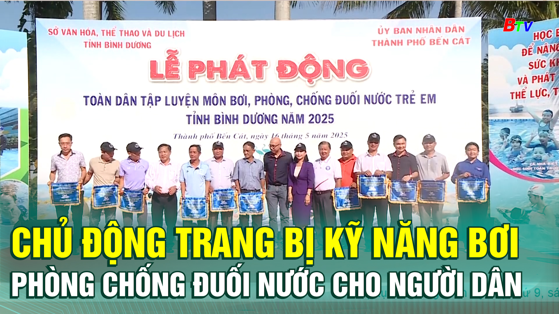 Chủ động trang bị kỹ năng bơi phòng chống đuối nước cho người dân