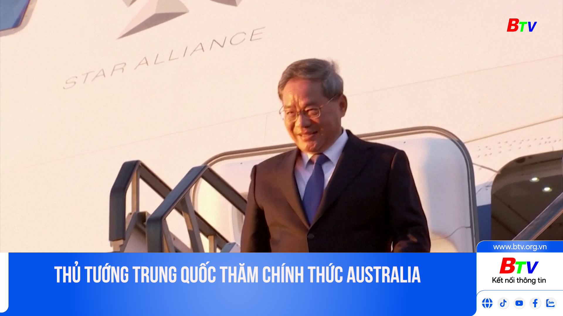 Thủ tướng Trung Quốc thăm chính thức Australia