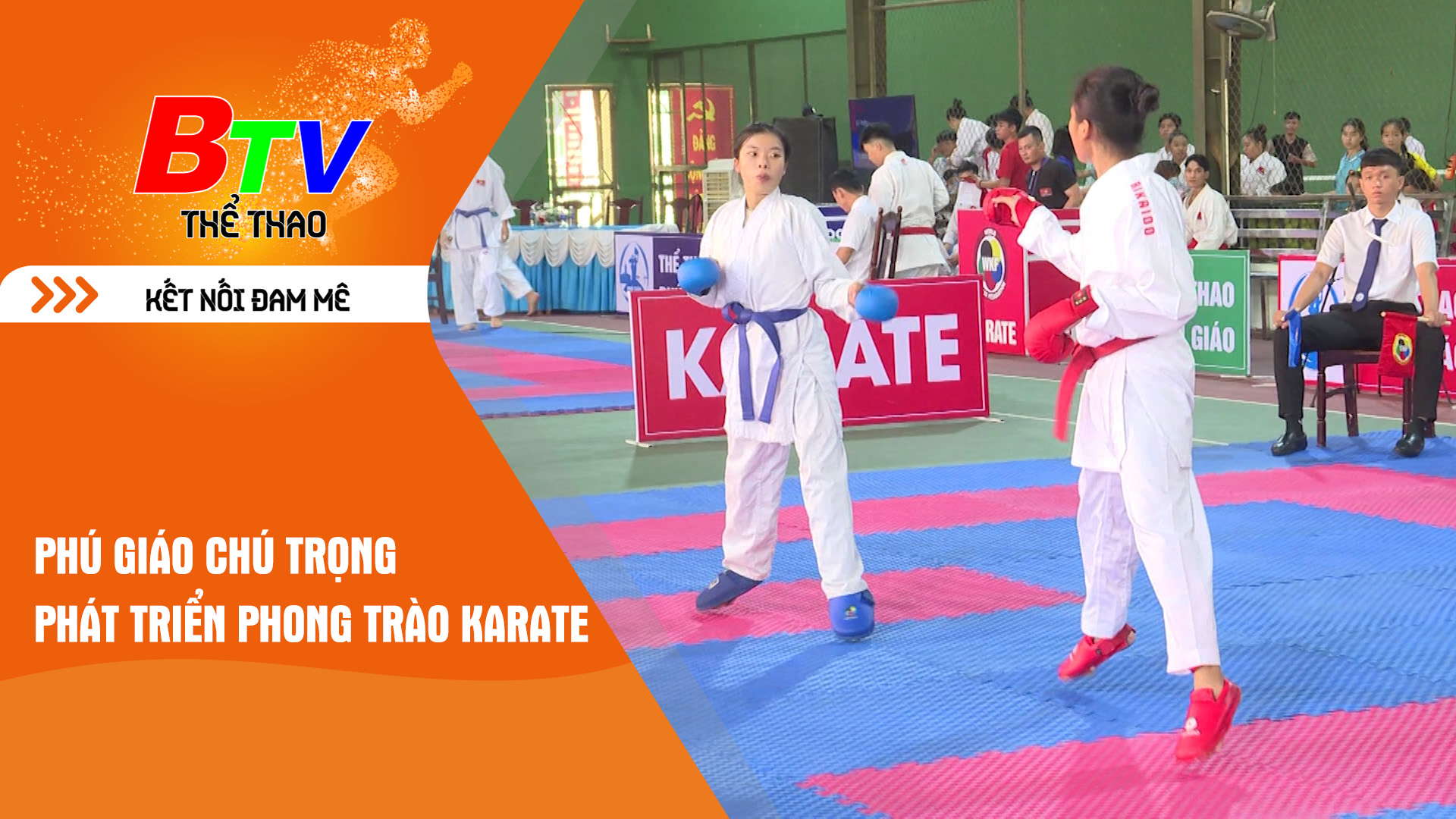 Phú Giáo chú trọng phát triển phong trào Karate | Tin Thể thao 24h	