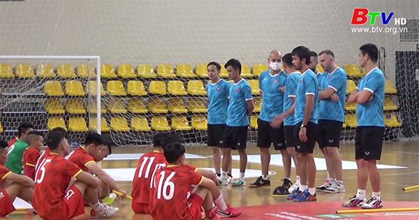 Đội tuyển futsal Việt Nam trước trận gặp Panama