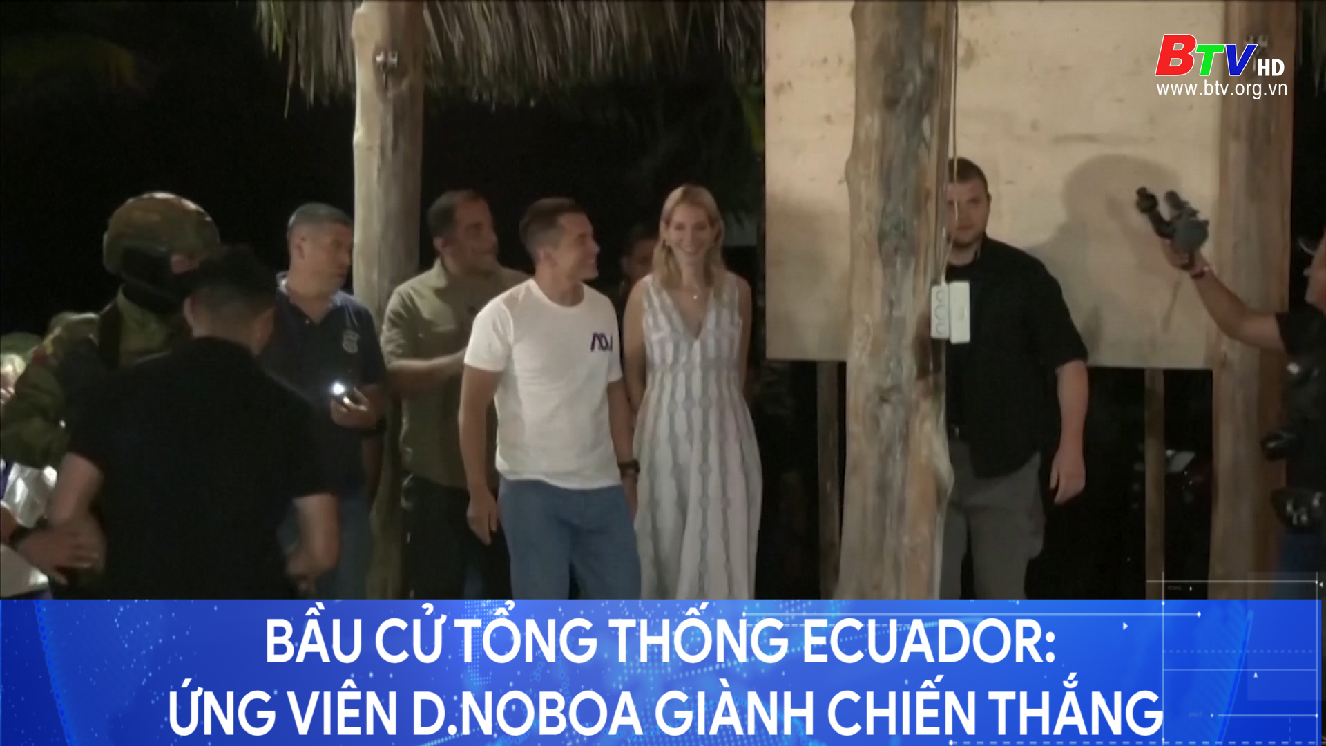 Bầu cử Tổng thống Ecuador : ứng viên D.Noboa giành chiến thắng	