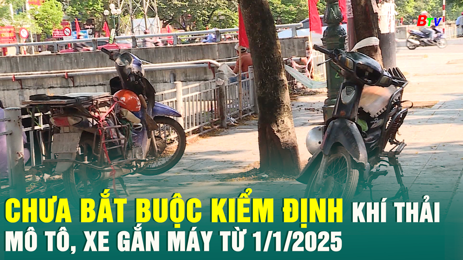 Chưa bắt buộc kiểm định khí thải mô tô, xe gắn máy từ 1/1/2025